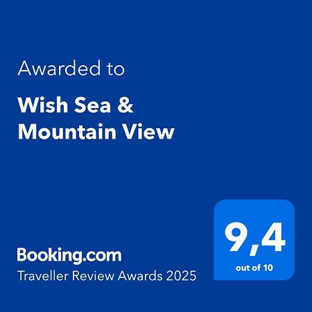 Wish Sea & Mountain View Villa Stalos Exterior photo