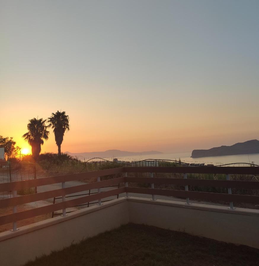 Wish Sea & Mountain View Villa Stalos Exterior photo
